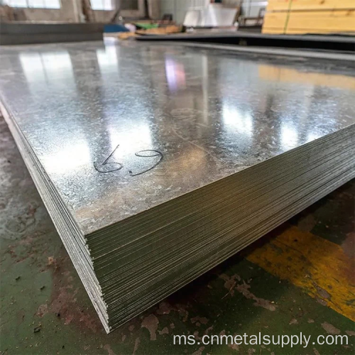 DX52D Z140 ZINC bersalut lembaran keluli